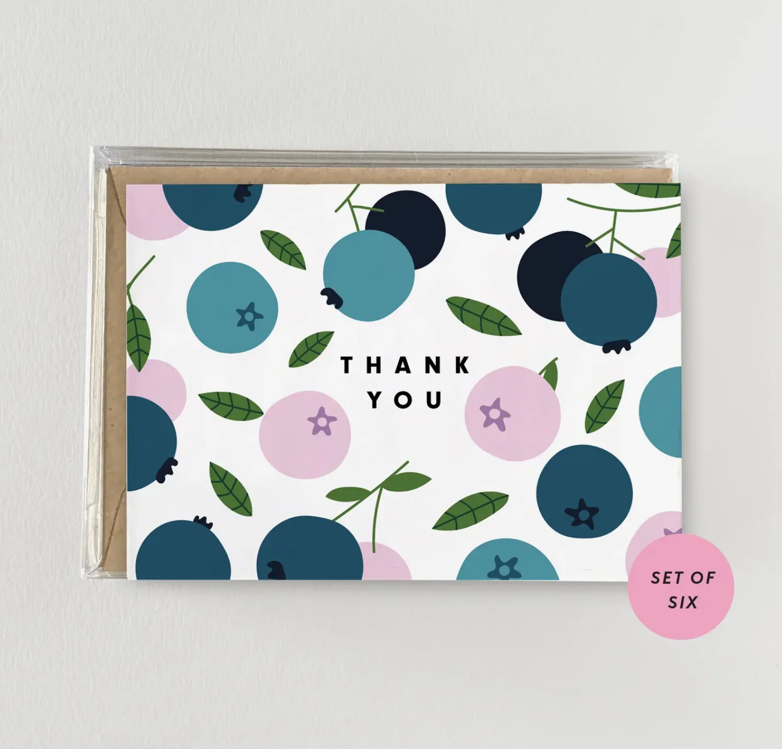 Funky Blueberries - Mini Boxed Set of 6 Cards - Image 1