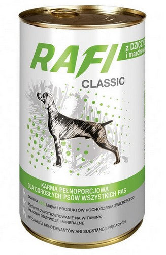 Rafi Pies Classic Dziczyzna i marchewka w sosie 1240g - Image 2