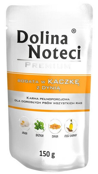 Dolina Noteci Premium Pies Kaczka i dynia saszetka 150g - Image 1