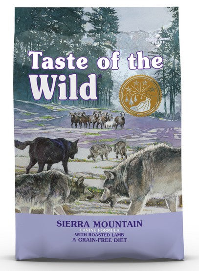 Taste of the Wild Sierra Mountain Canine z mięsem z jagnięciną 12,2kg - Image 2