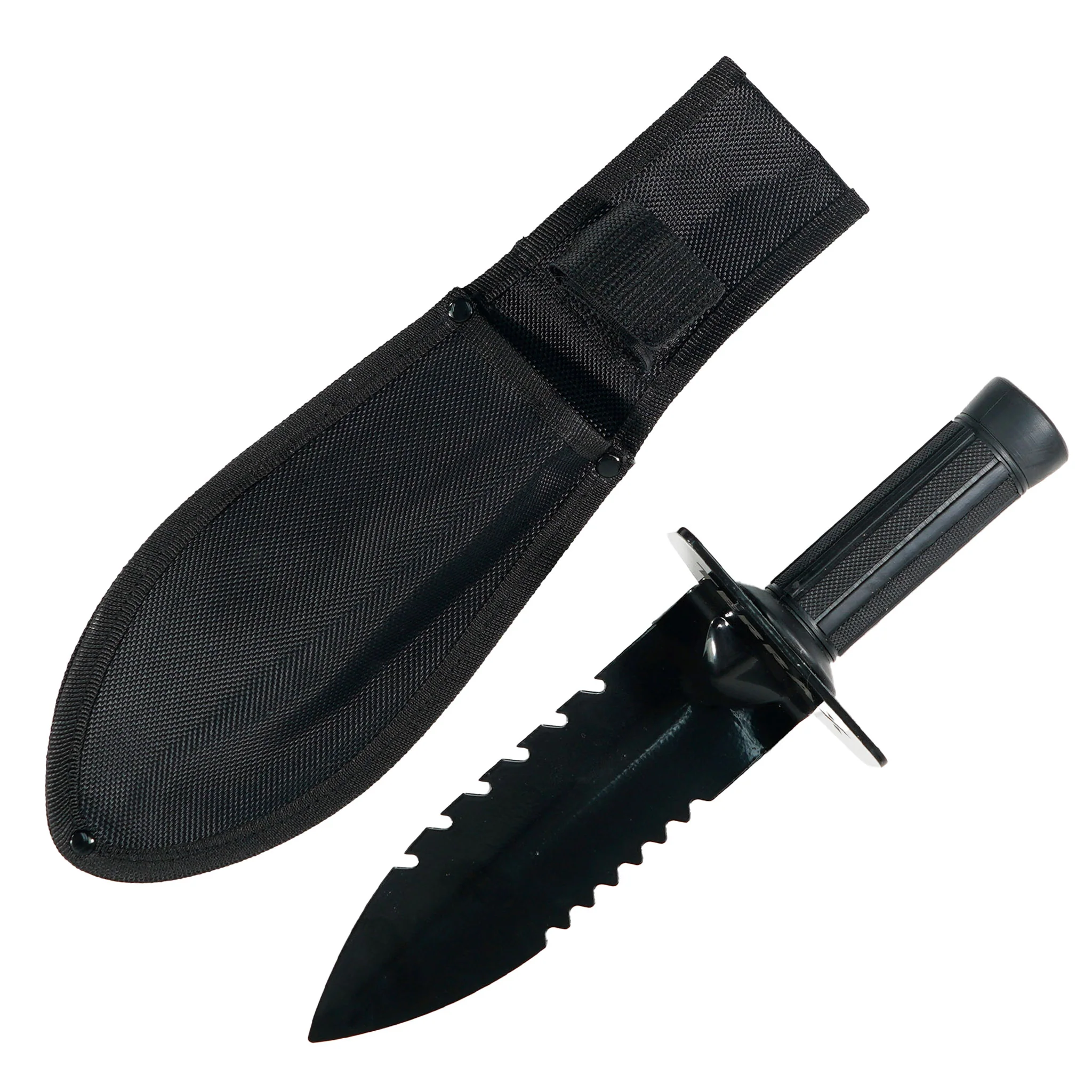 TerraX Heavy Duty Hand Digger – Shovel with Belt Sheath  Ideal for Landscaping, Gardening, Metal Detecting, Gold Prospecting