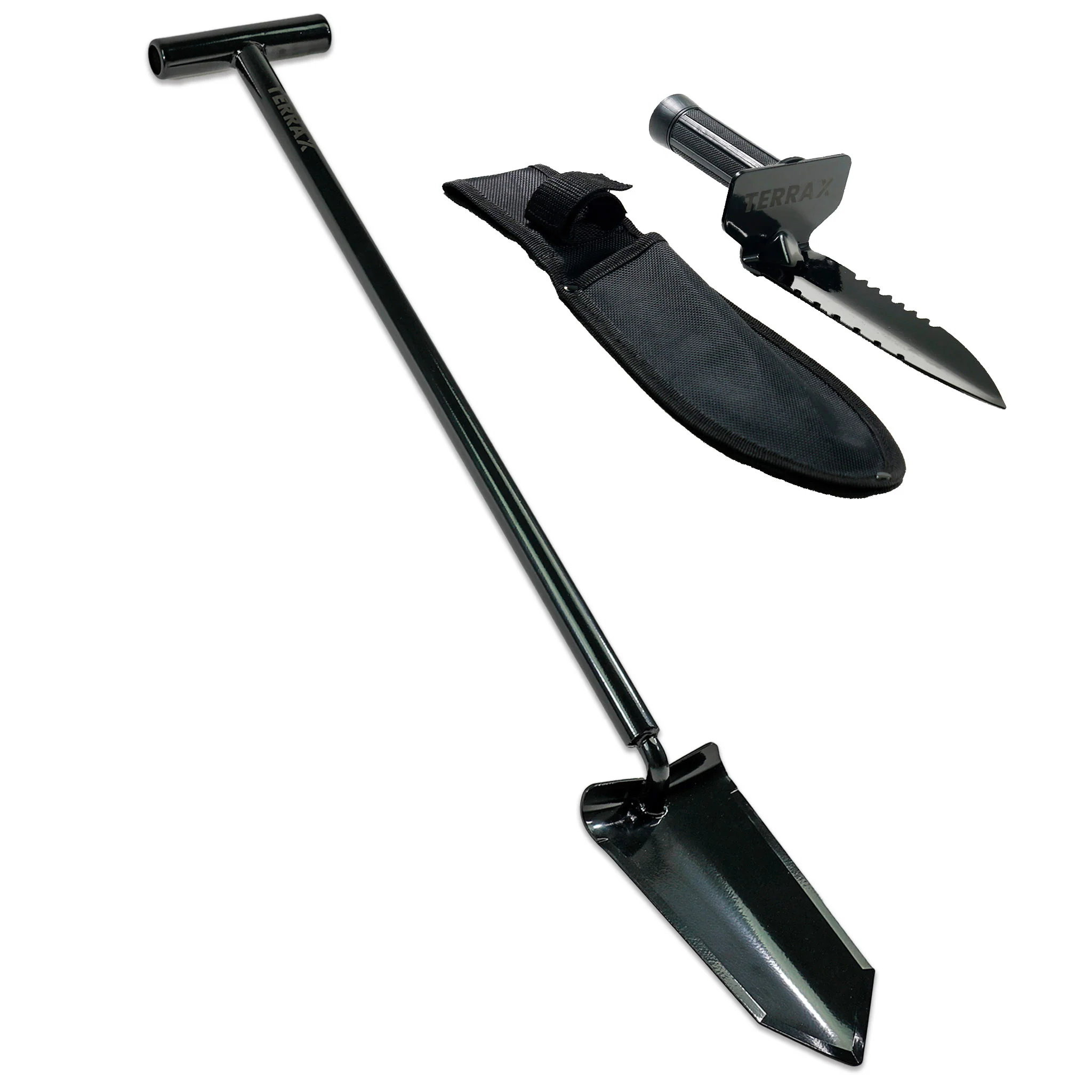 TerraX Master Digger T-Handle Root & Sod Shovel Kit