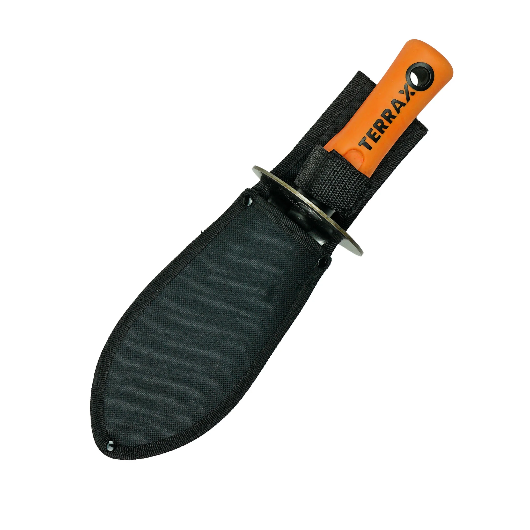 TerraX Heavy-Duty Hand Digger with Belt Sheath – Durable Shovel for Landscaping, Gardening, Metal Detecting & Gold Prospecting - Image 2