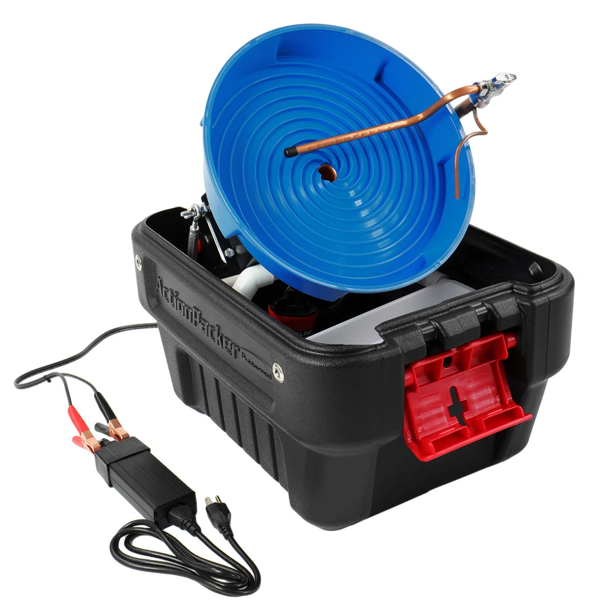 Gold Miner Advanced Spiral Wheel Gold Panning Machine & Power Supply - Image 1