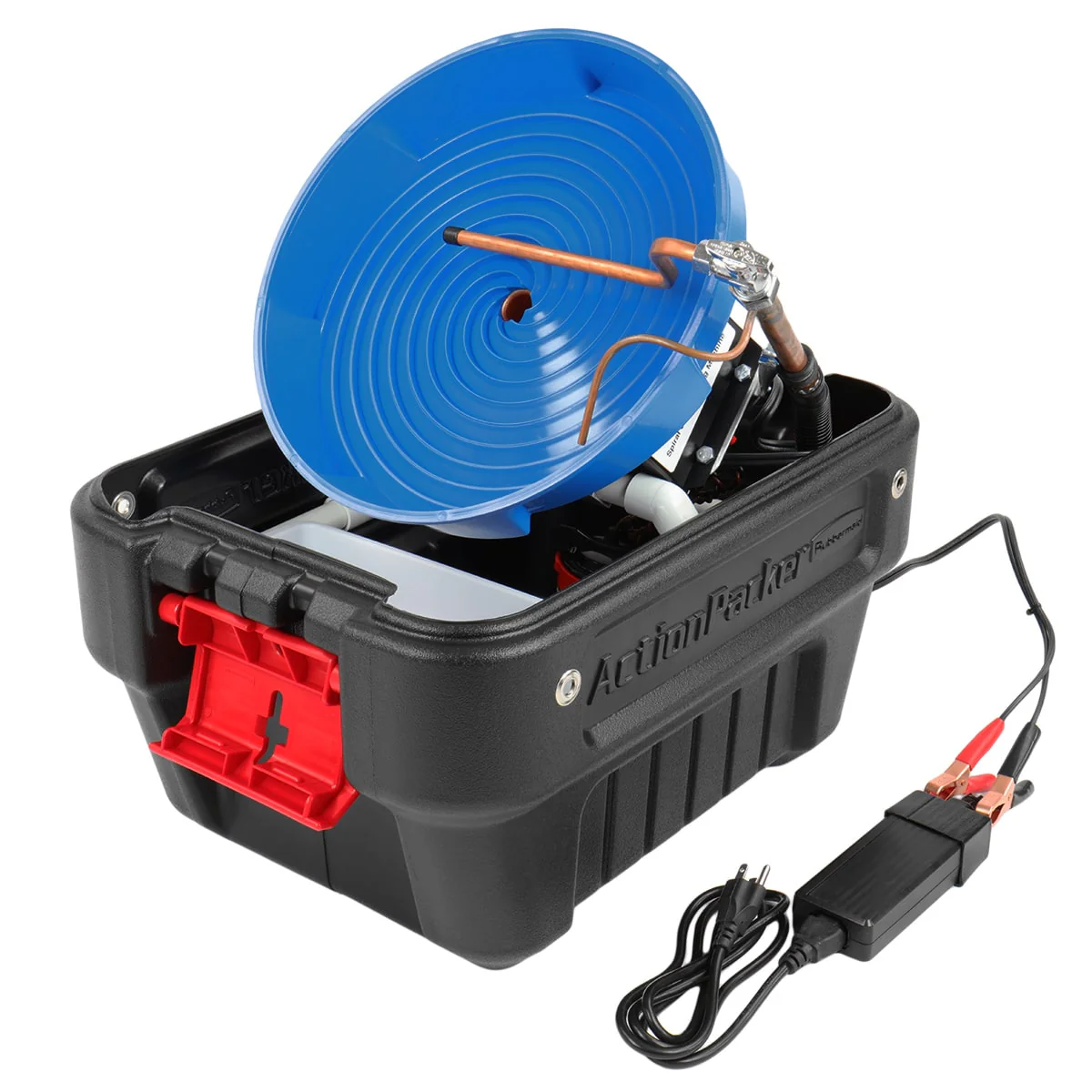 Gold Miner Advanced Spiral Wheel Gold Panning Machine & Power Supply - Image 2