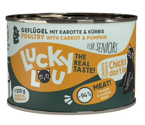 Lucky Lou Lifestage Senior Drób puszka 200g - Image 1