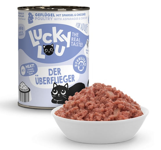 Lucky Lou Lifestage Sterilized Drób puszka 400g - Image 3