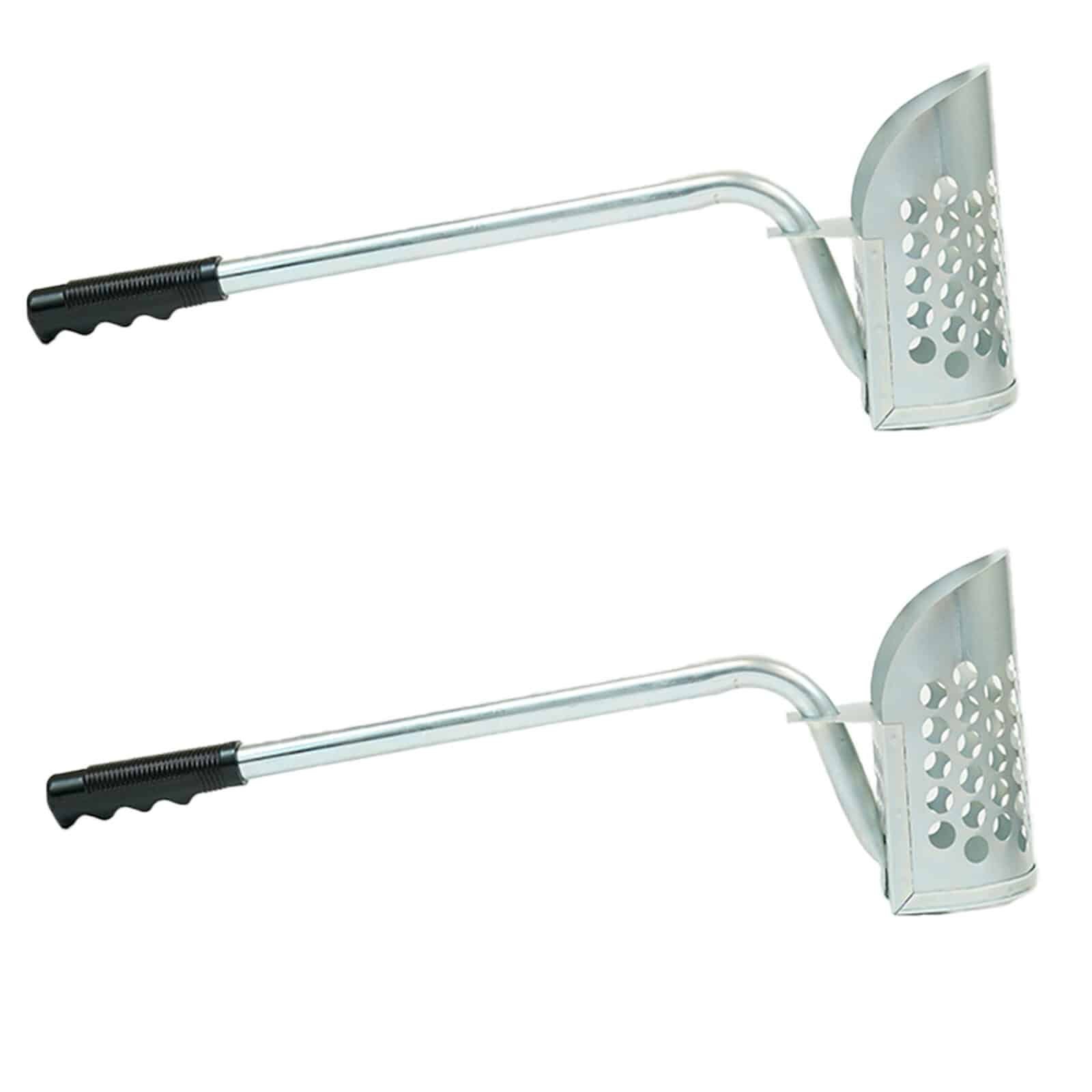 Dune Scoops 24" Long Handle Sand Scoop - Galvanized Metal - Image 3