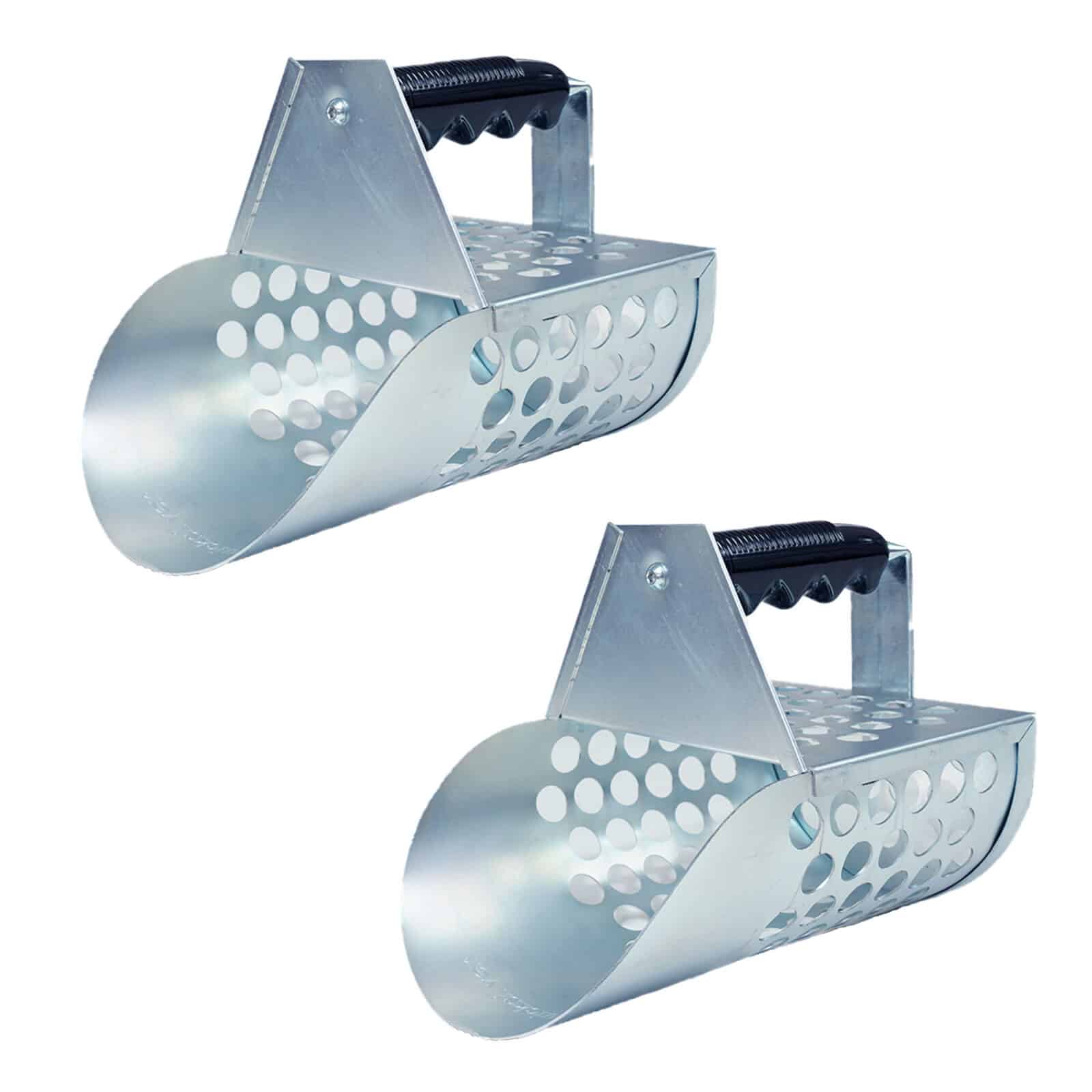Dune Scoops Galvanized Heavy Duty Sand Scoop - 6x9 inch - Image 3