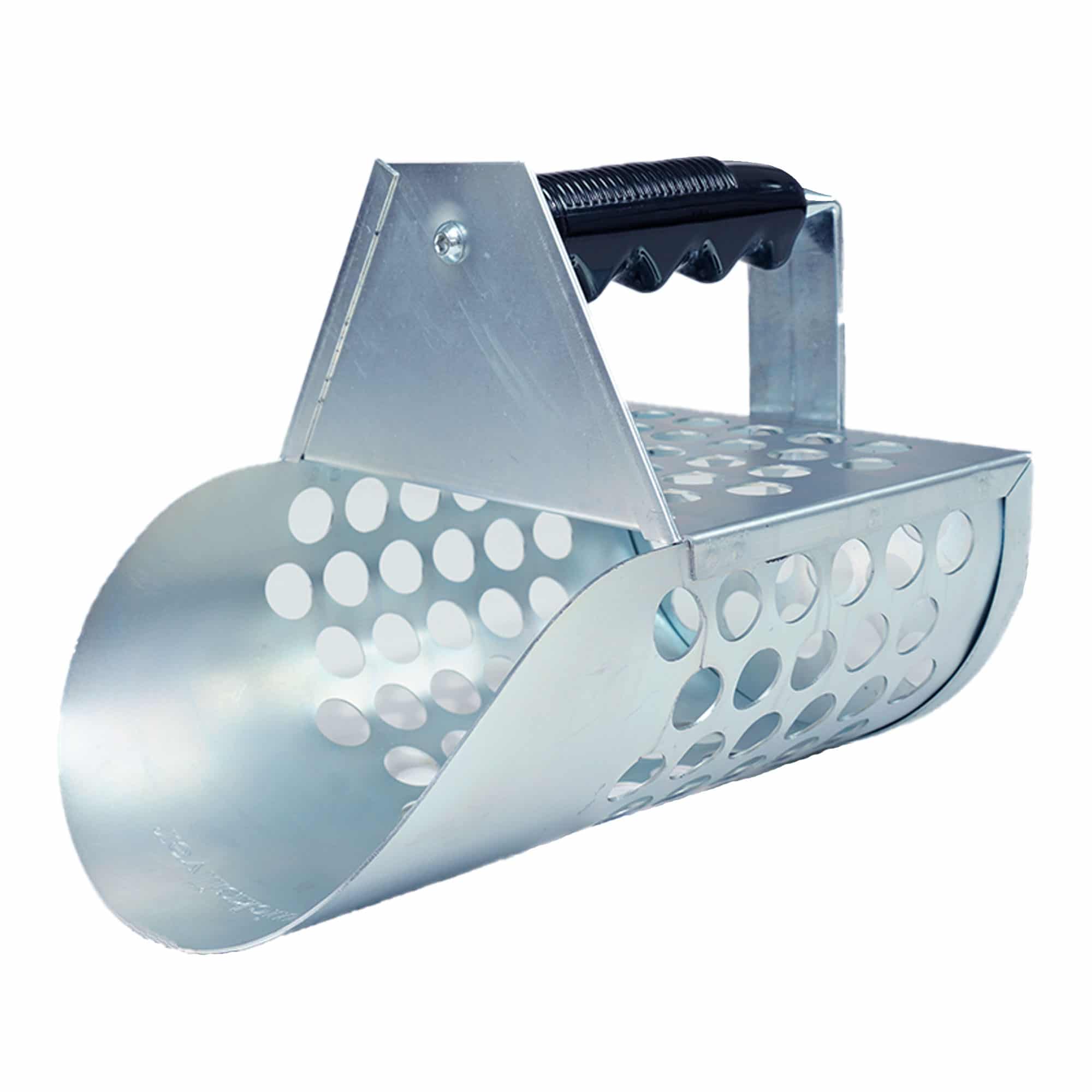 Dune Scoops Galvanized Heavy Duty Sand Scoop - 6x9 inch - Image 1