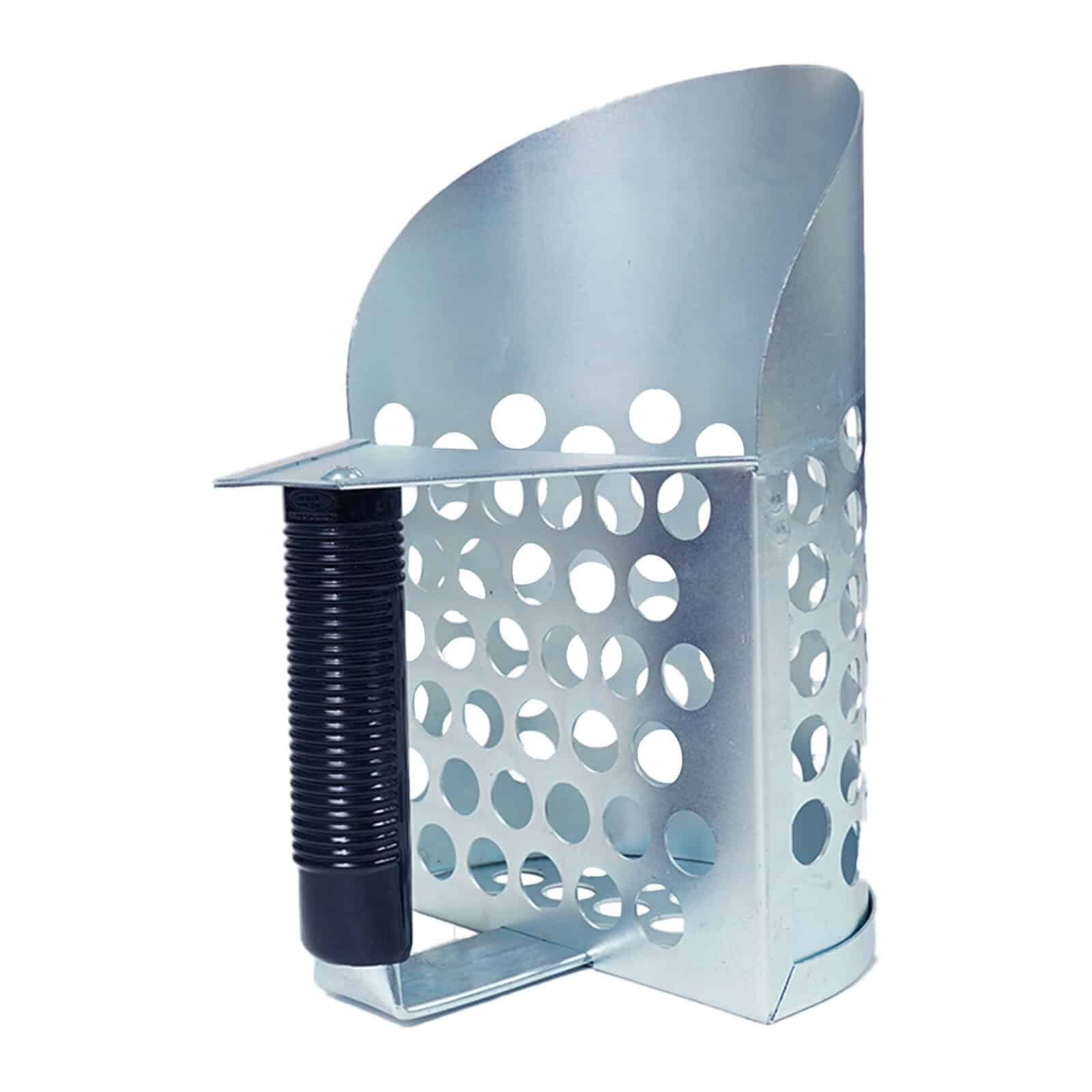 Dune Scoops Galvanized Heavy Duty Sand Scoop - 6x9 inch - Image 2