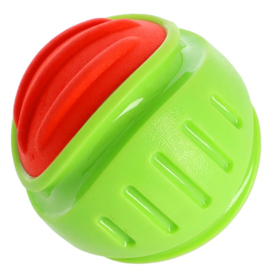 Dingo guma tpr - piłka dent z piszczałką do aportu i gryzienia - 10 cm - Image 1