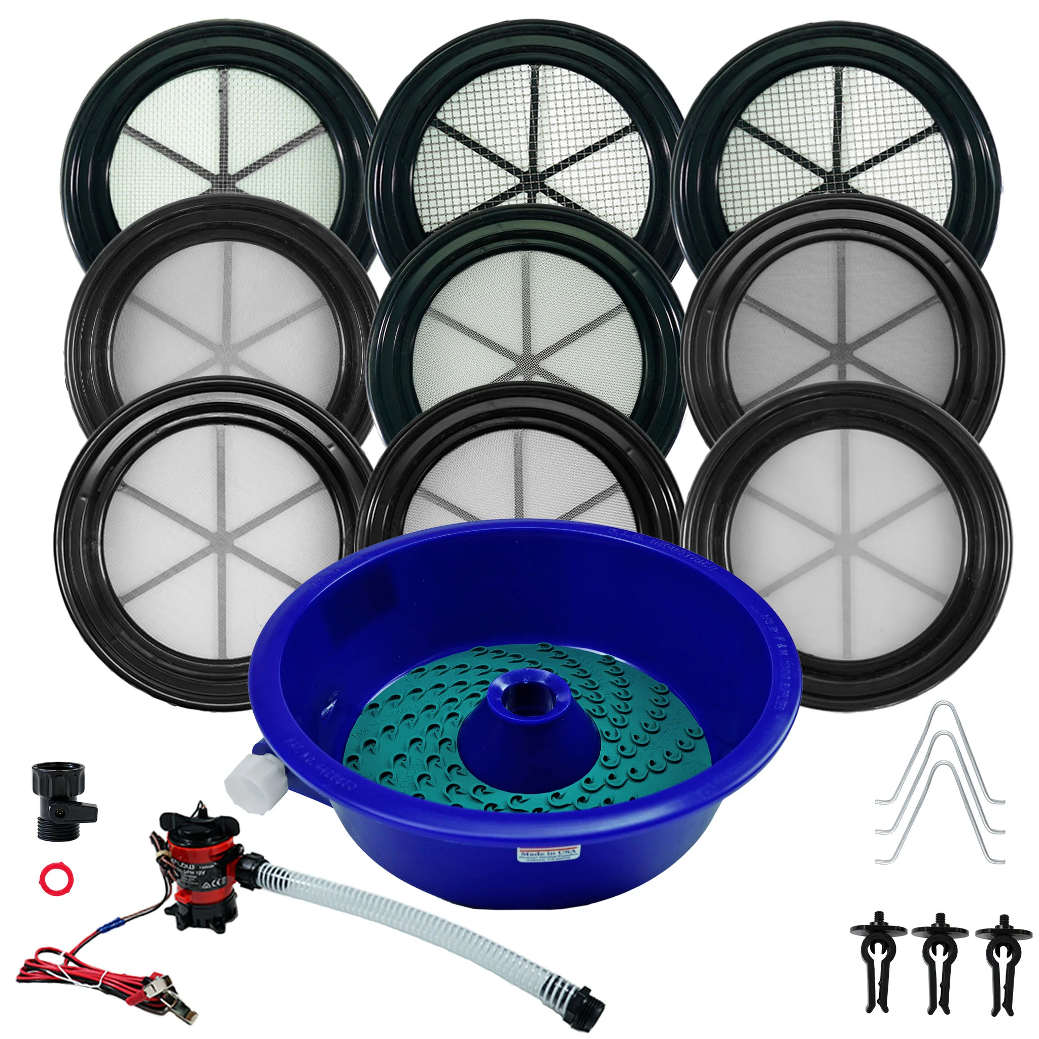 TerraX Blue Bowl Gold Concentrator Complete Kit - USA Made - Image 2