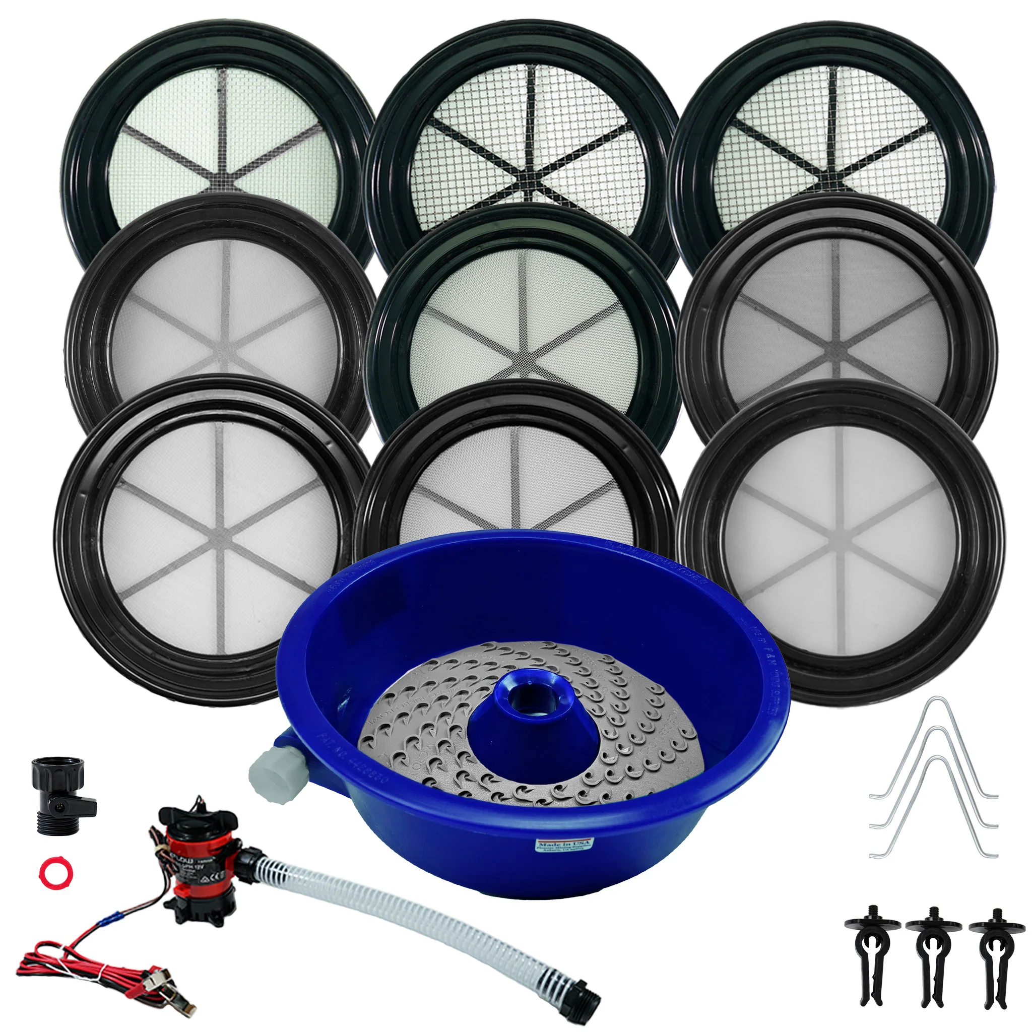 TerraX Blue Bowl Gold Concentrator Complete Kit - USA Made - Image 3