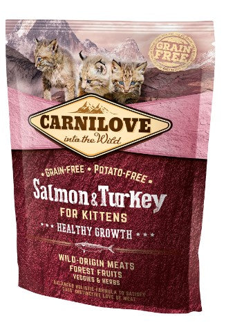 Carnilove Cat Salmon & Turkey for Kittens – łosoś i indyk 400g