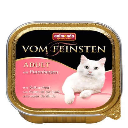 Animonda vom Feinsten Cat Adult z Sercami Indyka tacka 100g - Image 2