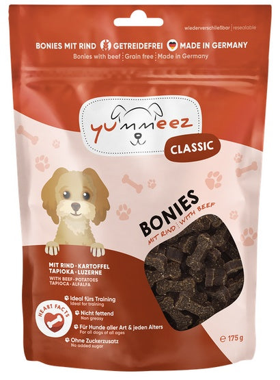 Yummeez bezzbożowe Kosteczki Wołowina 175g - Image 1