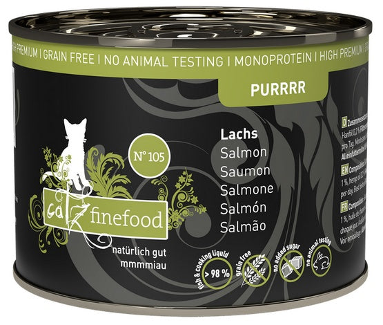Catz Finefood Purrrr N.105 Łosoś puszka 190g - Image 1