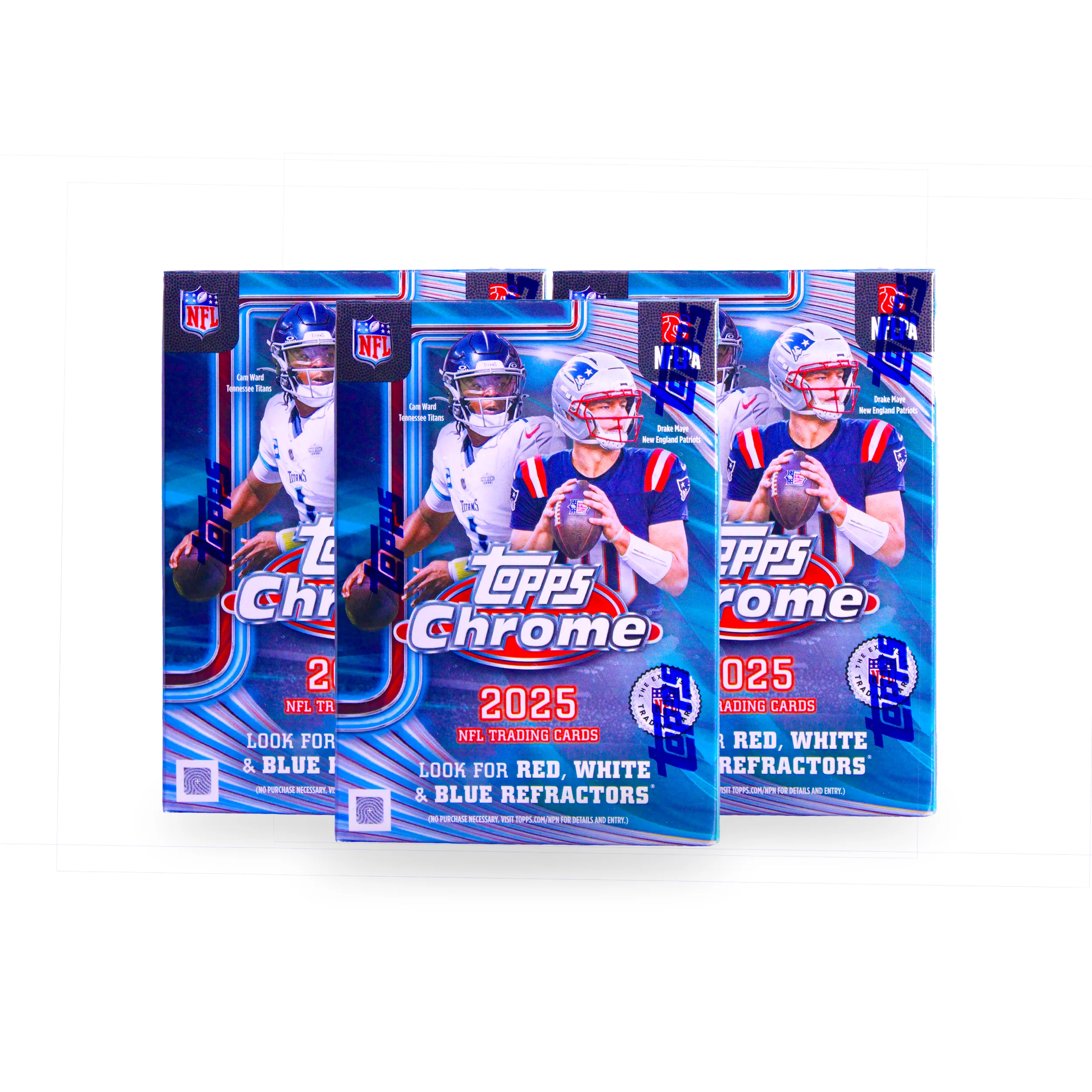 2025 Topps Chrome Football Value Box - Image 3