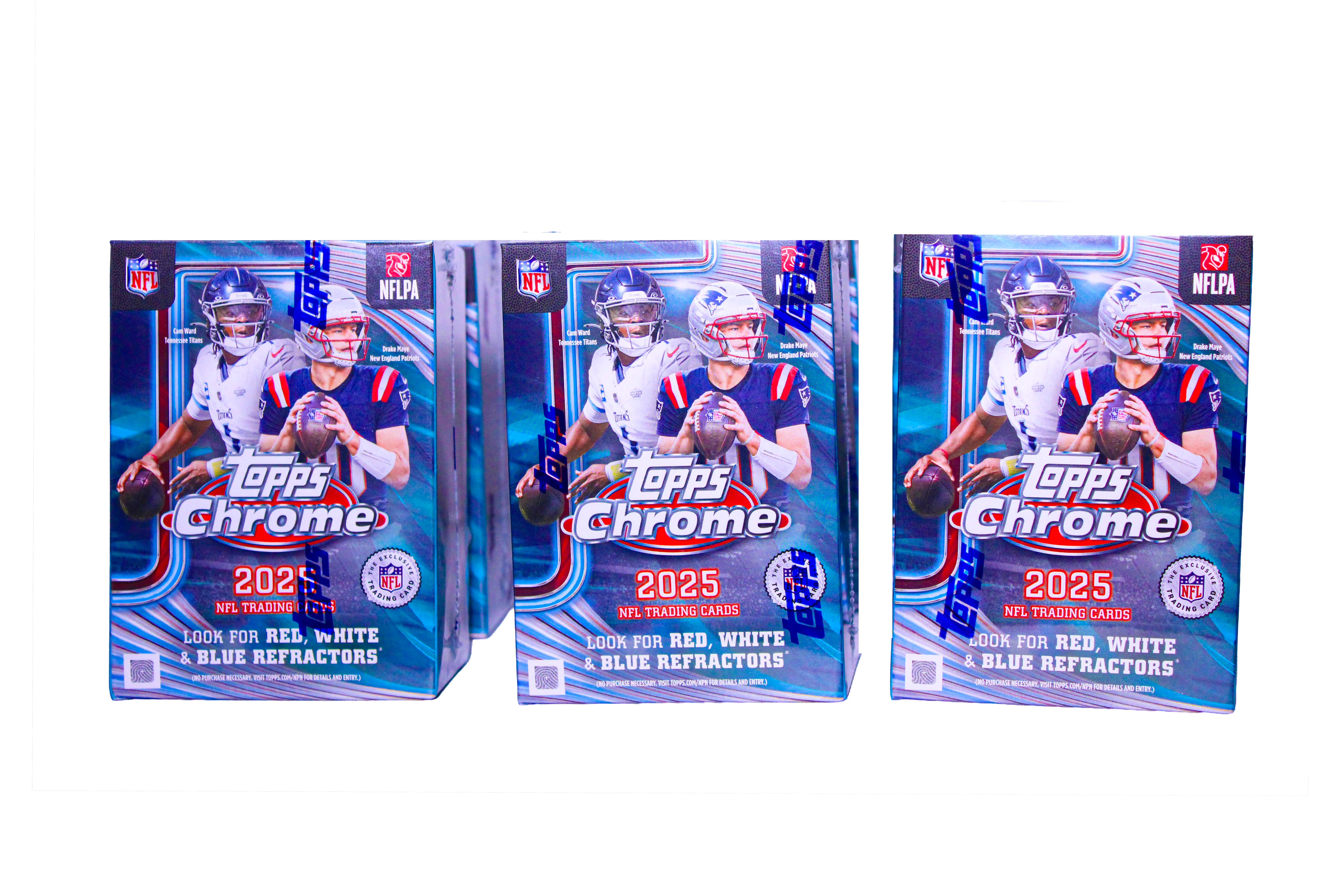 2025 Topps Chrome Football Value Box - Image 2