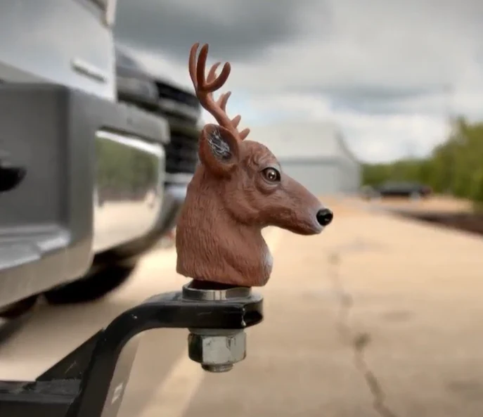 Trailer Ball Cover-Deer