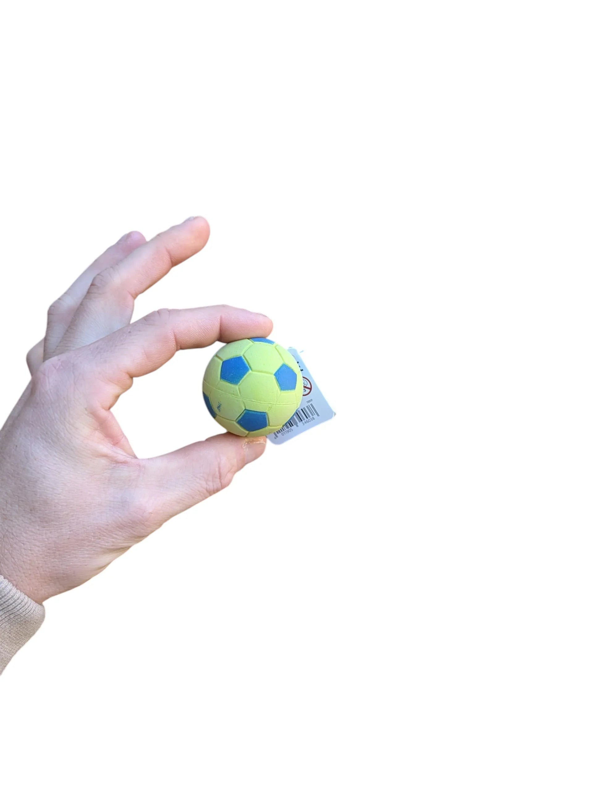 Trixie Neon Floating Foam Rubber Ball Assorted - Fun and inexpensive dog ball. - Image 1