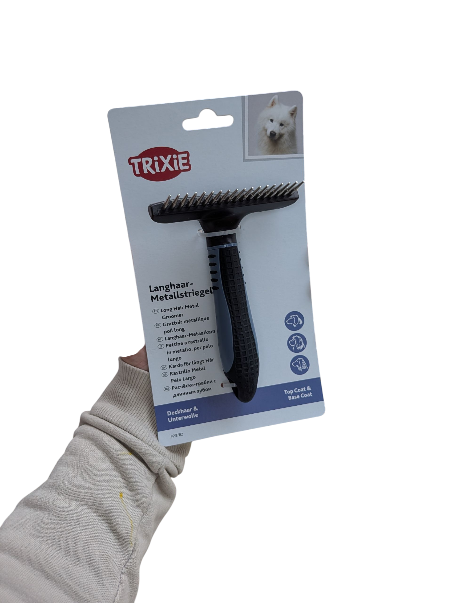 Trixie Metal Comb Long Hair - Image 2