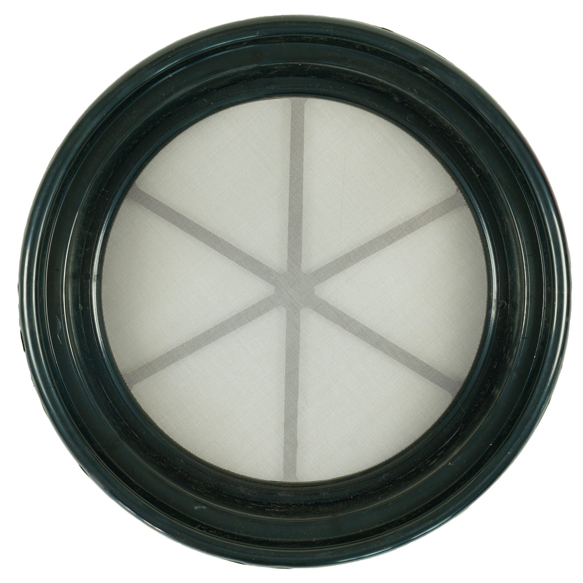 TerraX Black Plastic 13-1/4" Gold Sifting Pan Classifier - Multiple Mesh Sizes Available Made in the USA - Image 3