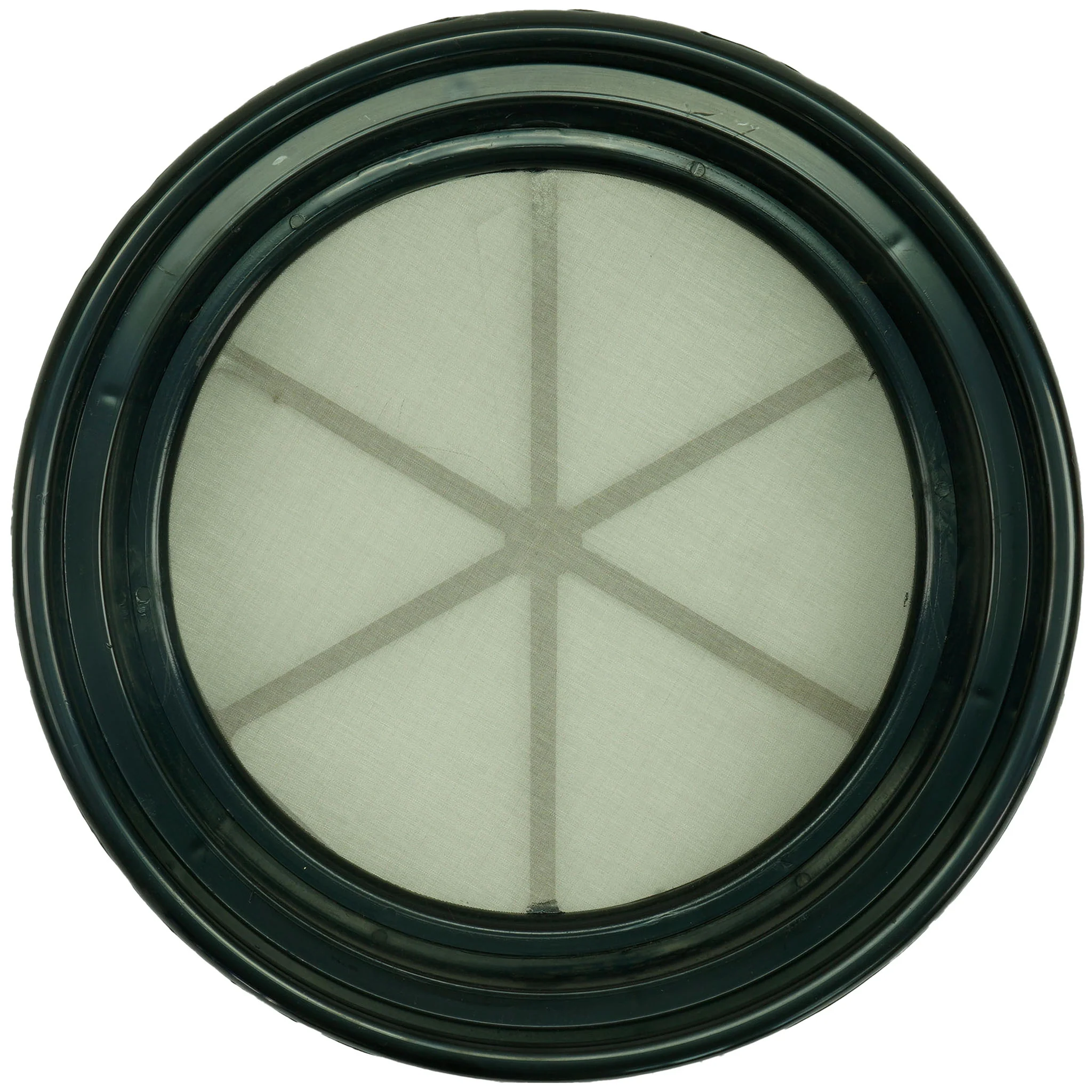 TerraX Black Plastic 13-1/4" Gold Sifting Pan Classifier - Multiple Mesh Sizes Available Made in the USA - Image 2