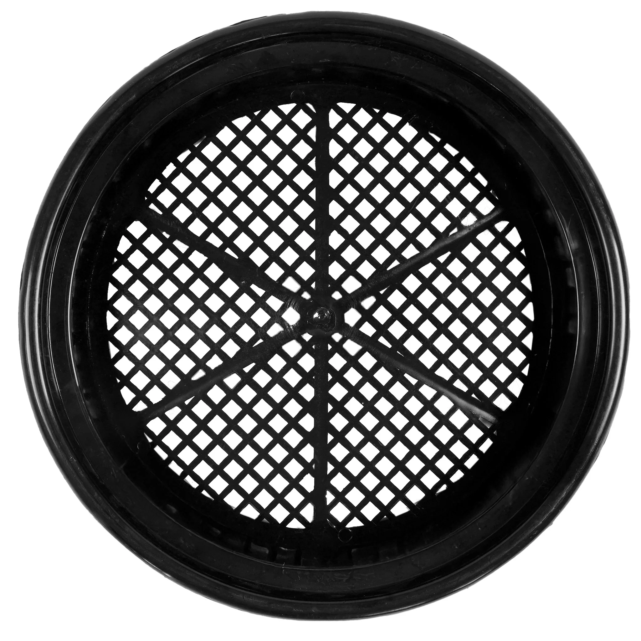 TerraX - 13 inch Classifier with 5/16 Holes - Green and Black - Image 1