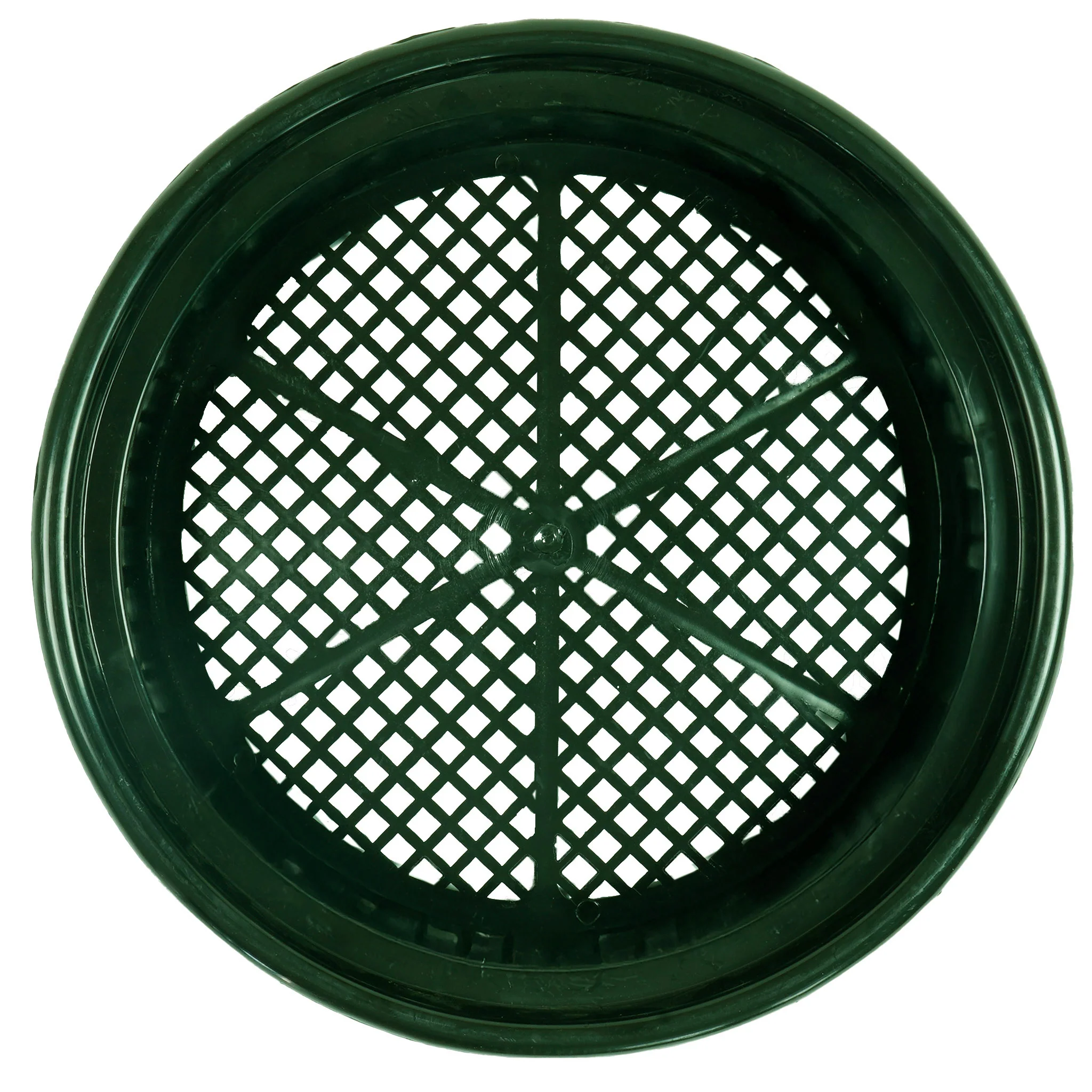 TerraX - 13 inch Classifier with 5/16 Holes - Green and Black - Image 2