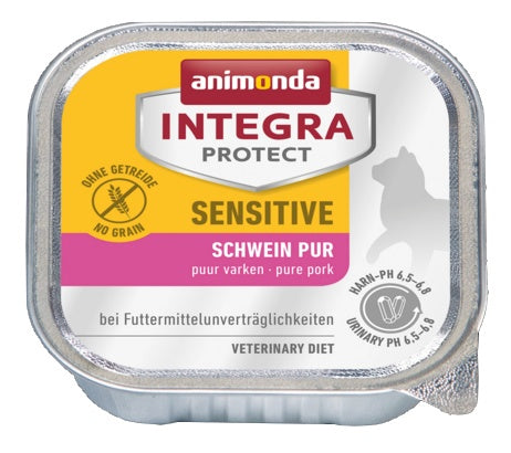 Animonda Integra Protect Sensitive dla kota – z wieprzowiną tacka 100g