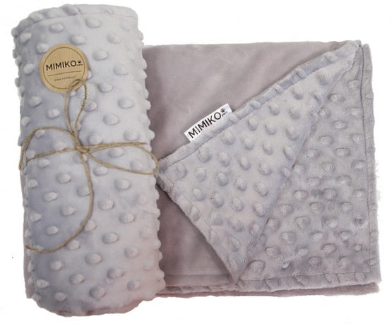 MIMIKO Pets kocyk Minky-Dot 70x50 cm - miękki i oddychający - Image 1