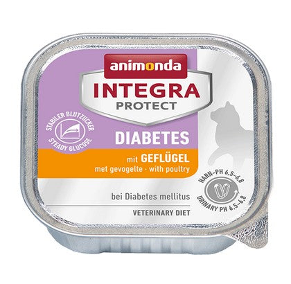 Animonda Integra Protect Diabetes dla kota - z drobiem tacka 100g - Image 1