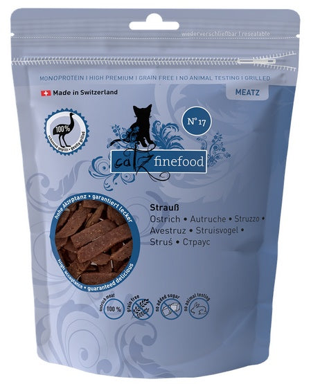 Catz Finefood Meatz N.17 Struś 45g - Image 1
