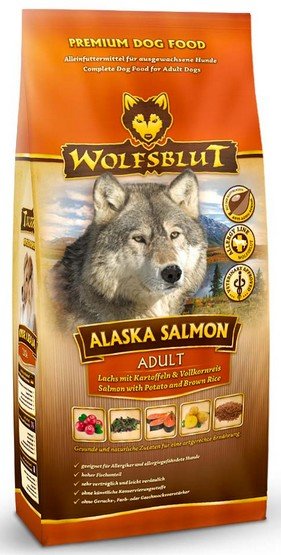 Wolfsblut Dog Alaska Salmon - monobiałkowa receptura z 49% łososia - Image 1