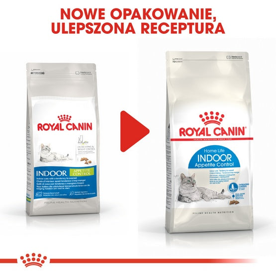 Royal Canin Indoor Apetite Control karma sucha dla kotów dorosłych przebywających w domu, domagających się jedzenia 400g - Image 3