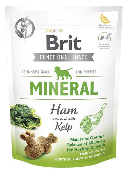 Brit Functional Snack Mineral Ham Puppy 150g - Image 1