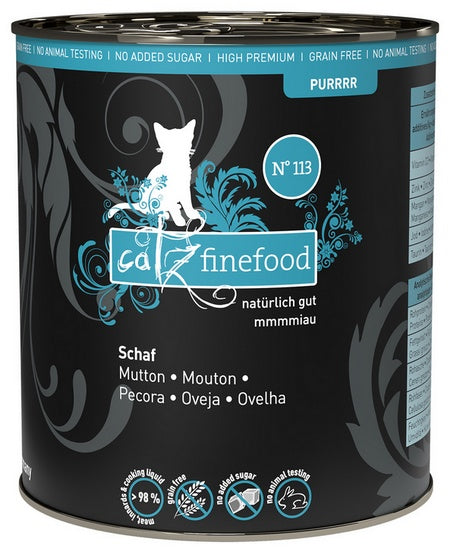 Catz Finefood Purrrr N.113 Owca puszka 800g - Image 1