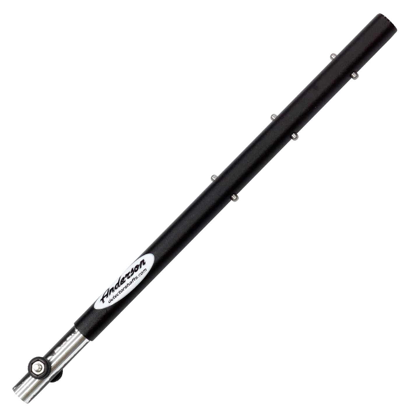 Anderson Minelab Excalibur Metal Detector Black Aluminum Extension Shaft - Image 1
