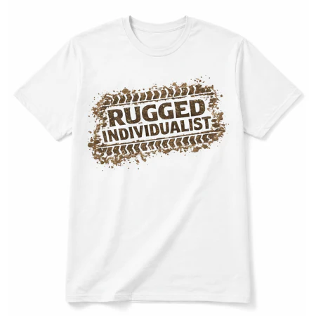 T-Shirt – Rugged Individualist Tire Track Tee