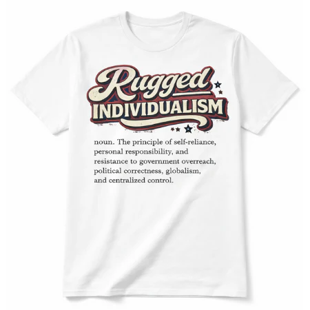 T-Shirt – Rugged Individualism Definition Tee