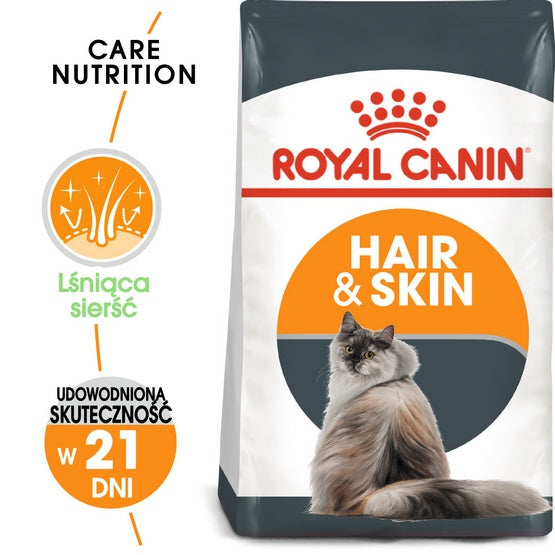 Royal Canin Hair&Skin Care – wsparcie skóry i połysku sierści w 21 dni