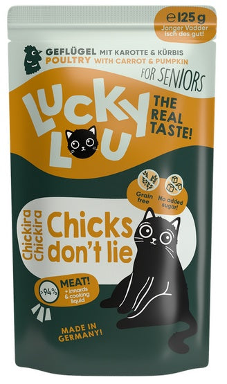 Lucky Lou Lifestage Senior Drób saszetka 125g - Image 2