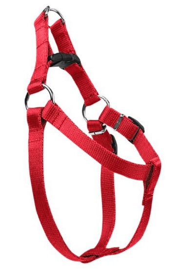 CHABA Szelki taśma regulowane nr 5 - obwód 80cm czerwone - Image 1