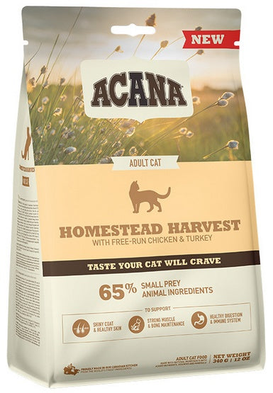 Acana Homestead Harvest cat & kitten 340g - drób w formule WholePrey - Image 3