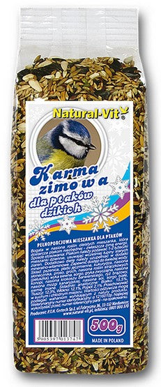 Natural-Vit Karma zimowa dla dzikich ptaków 500g - Image 1