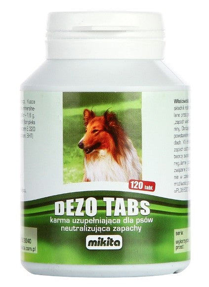 Mikita Dezotabs 120 tabletek - neutralizuje zapachy - Image 2