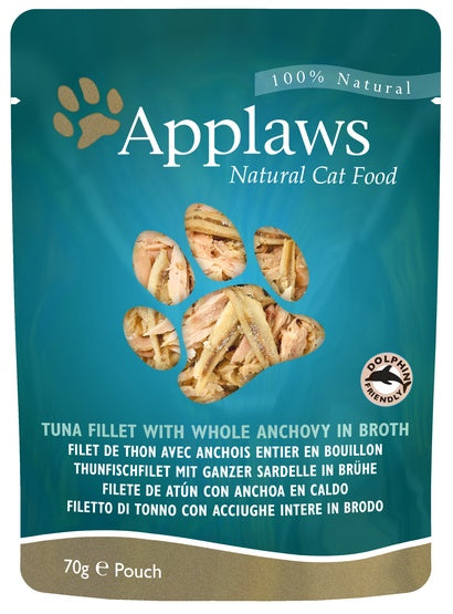 Applaws saszetka dla kota Tuńczyk, Anchois i Wodorosty 70g - Image 3