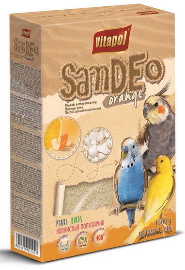 Vitapol Piasek dla ptaków pomarańczowy 1,5kg [2091] - Image 1
